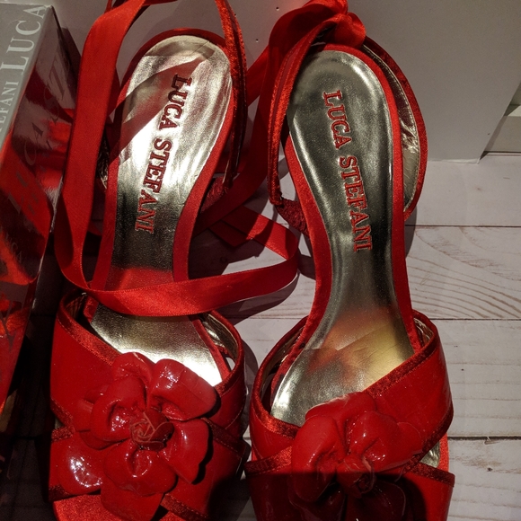 Luca Stefani sandals red women - Picture 6 of 6